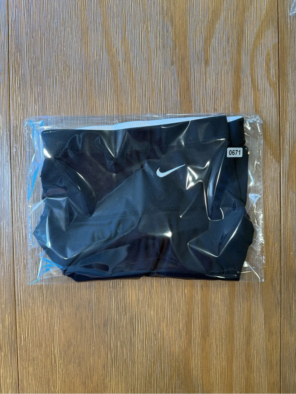 Nike Black and White Dri-FIT Activewear Skirt